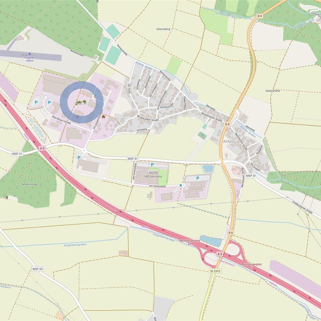 Dort befindet sich das Haus der Kinder im Spessart